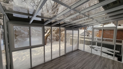 Findlay Creek - Ottawa view from inside out.